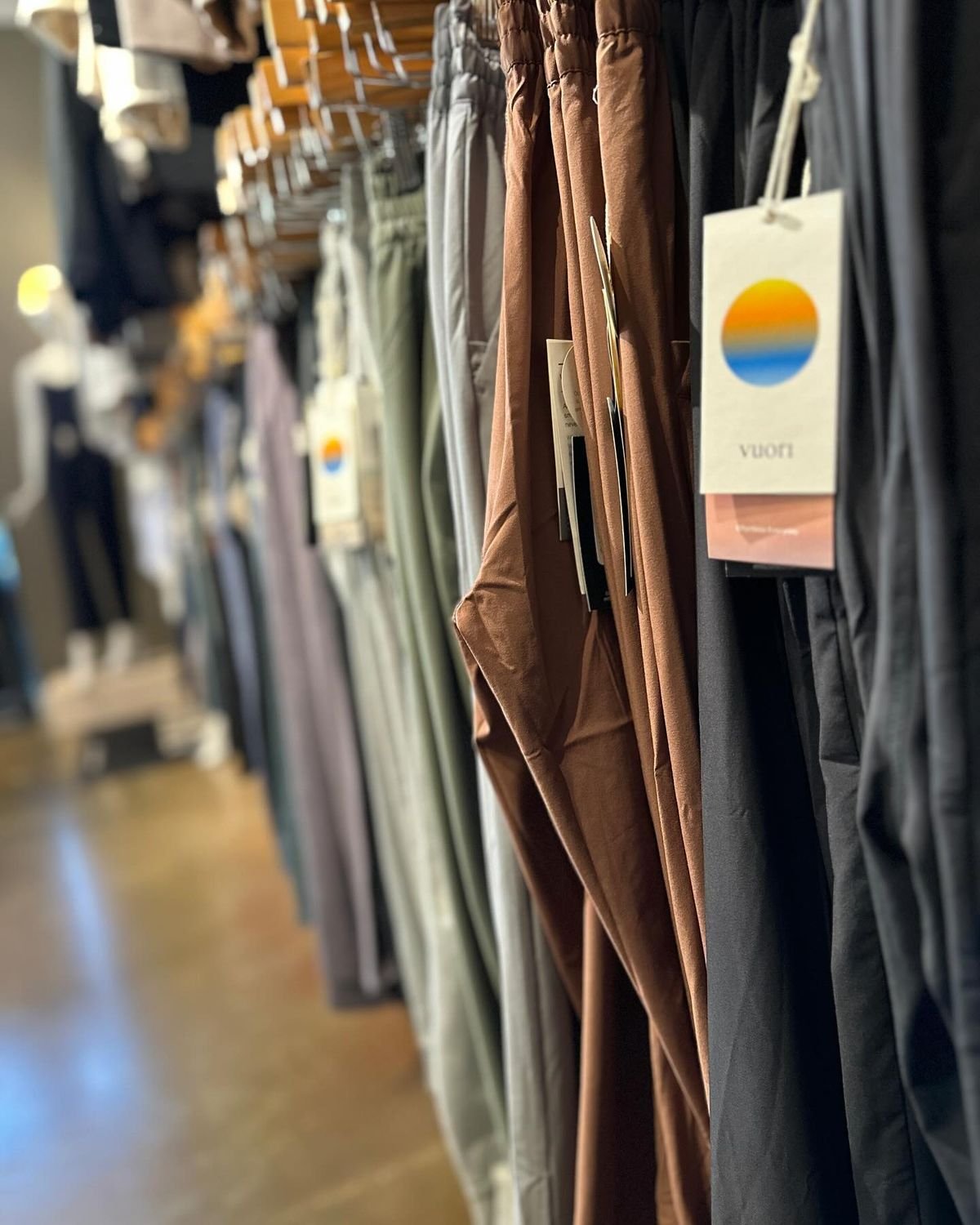 Vuori Apparel Pallets